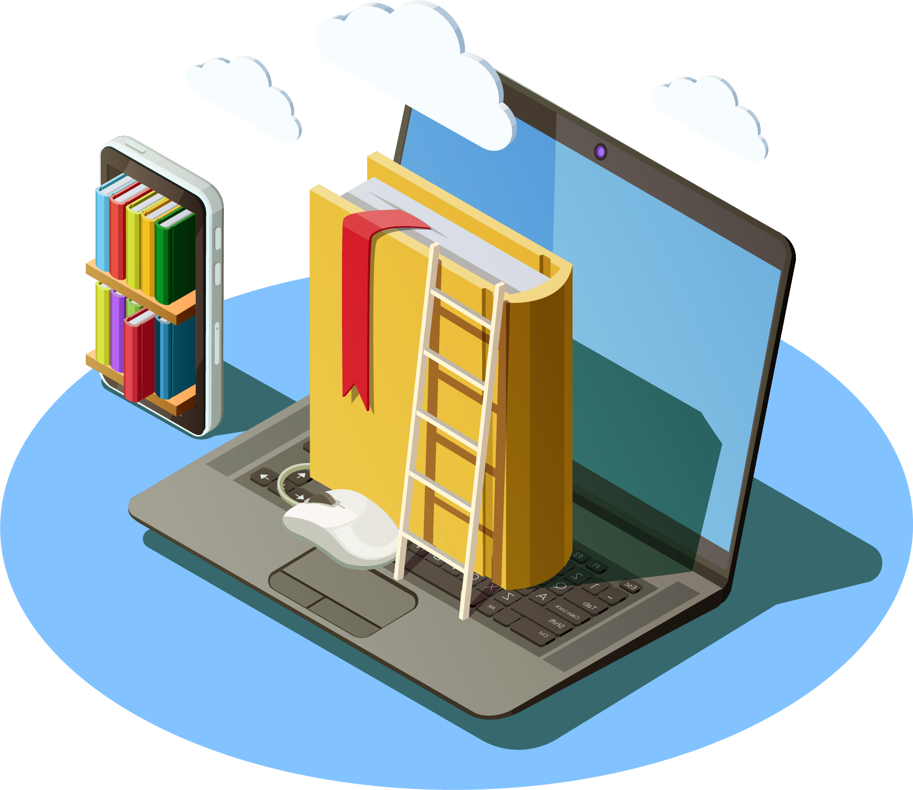 کتابخانه دبستان هیات امنایی شهید بهشتی